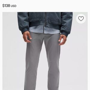 Lululemon Athletica Men's Gray Chinos